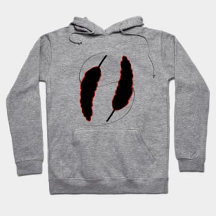 Dark feathers Hoodie